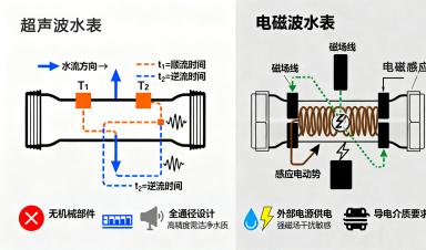 工業用水計量新標桿：超聲波水表 vs. 電磁水表，誰更勝一籌